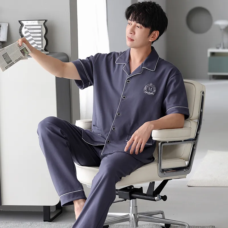 Mulong family Men Pajama Sets-4