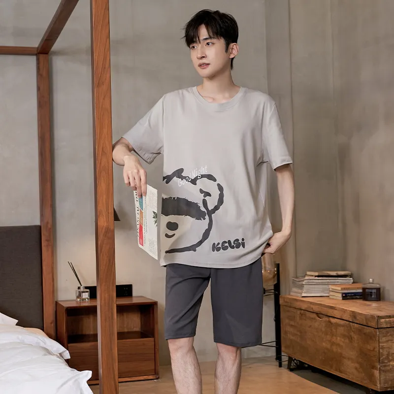 Mulong family Men Pajama Sets-1