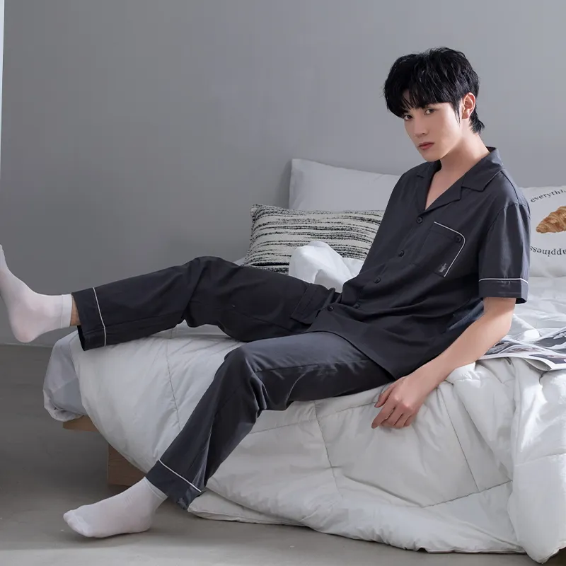 Mulong family Men Pajama Sets-3