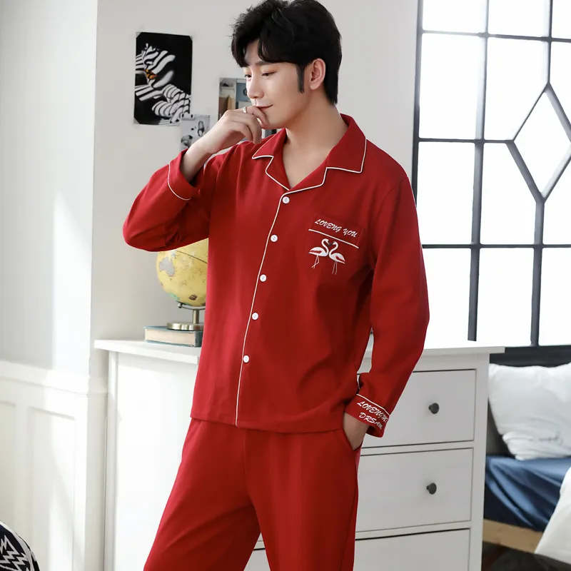 Mulong family Men Pajama Sets-4