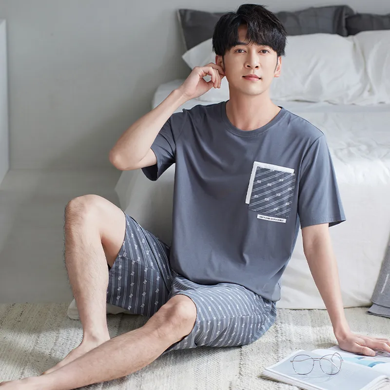Mulong family Men Pajama Sets-3