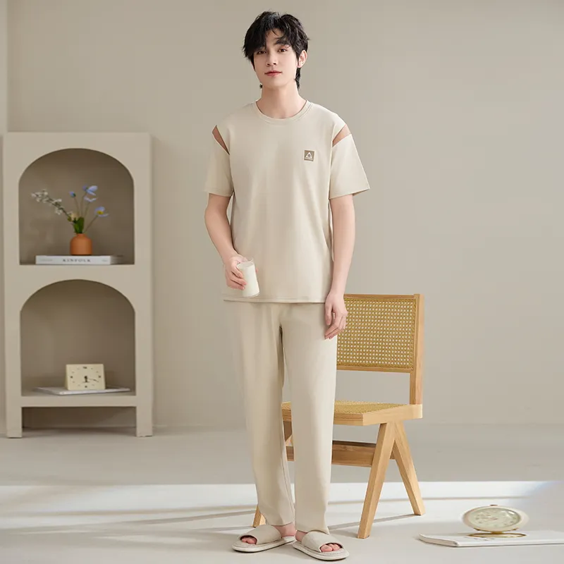 Mulong family Men Pajama Sets-4