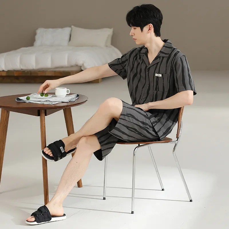 Mulong family Men Pajama Sets-1