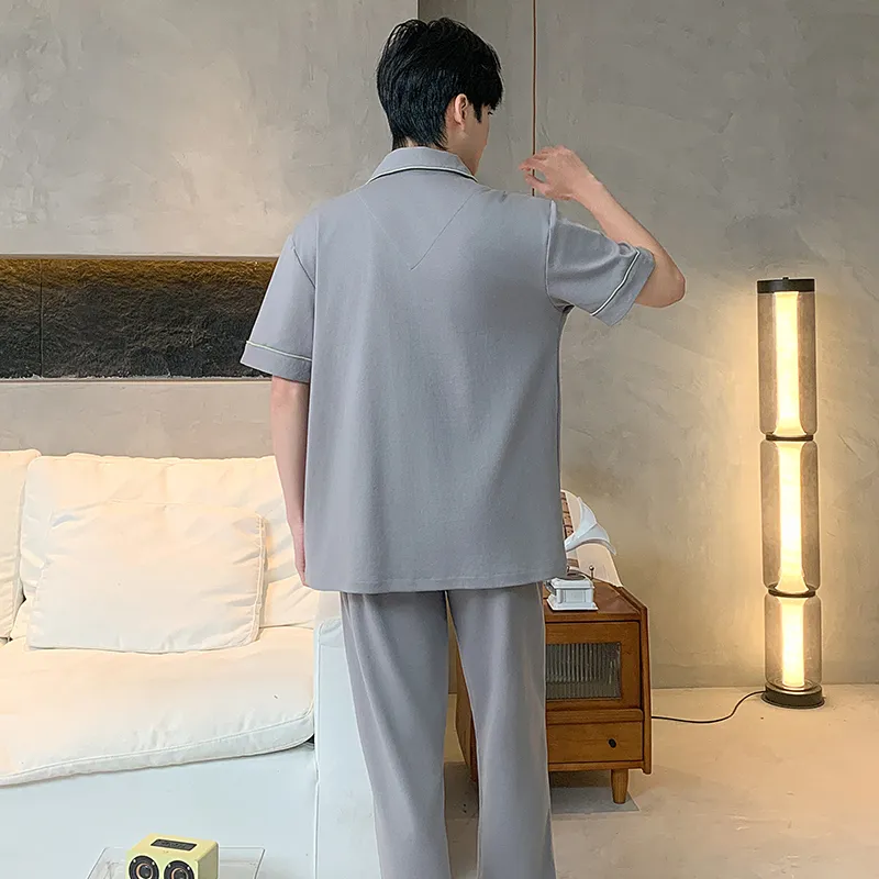 Mulong family Men Pajama Sets-3