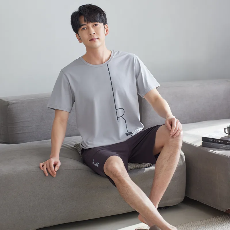 Mulong family Men Pajama Sets-4