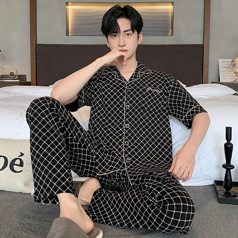 Mulong family Men Pajama Sets-4