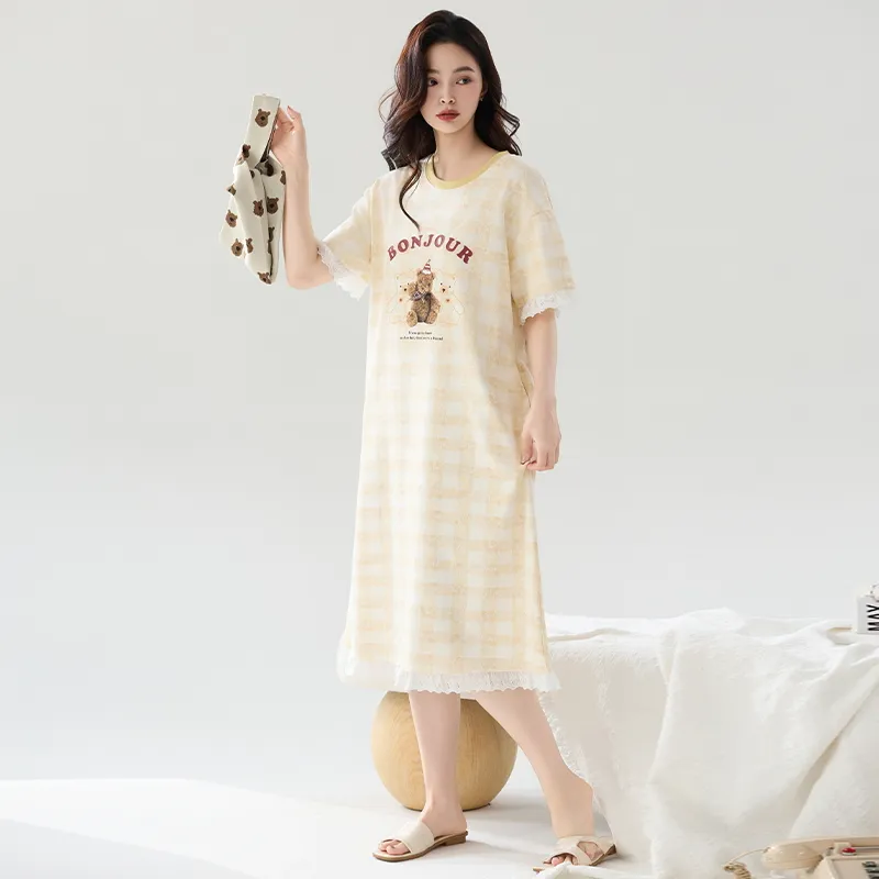 Mulong Family Nightgown Women's-3