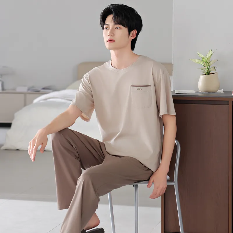 Mulong family Men Pajama Sets-1