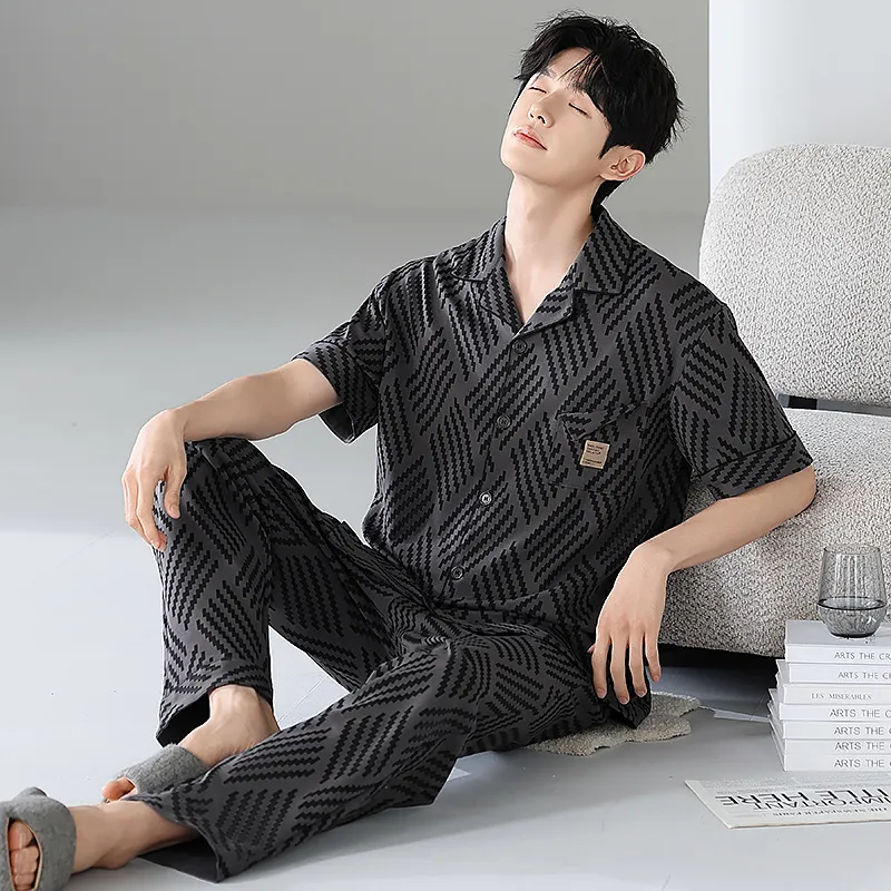 Mulong family Men Pajama Sets-1