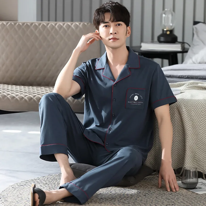 Mulong family Men Pajama Sets-4