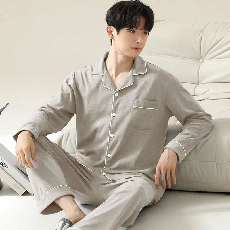 Mulong family Men Pajama Sets-3