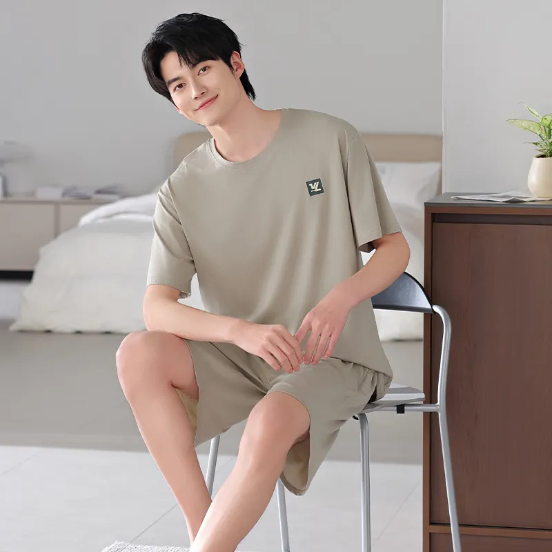 Mulong family Men Pajama Sets-3