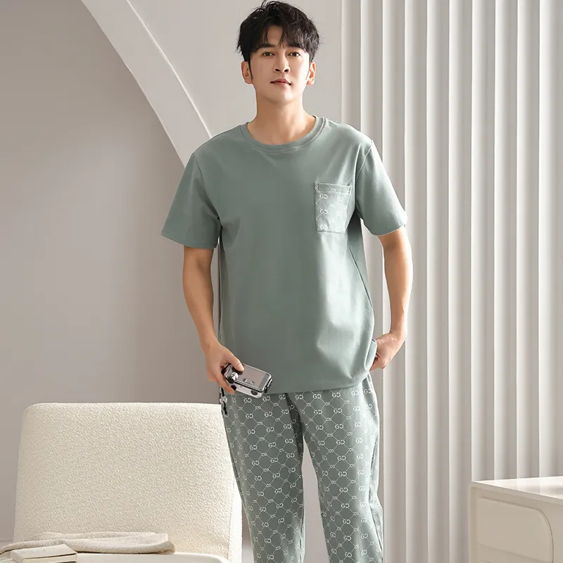 Mulong family Men Pajama Sets-2