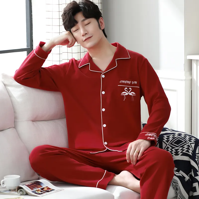 Mulong family Men Pajama Sets-3