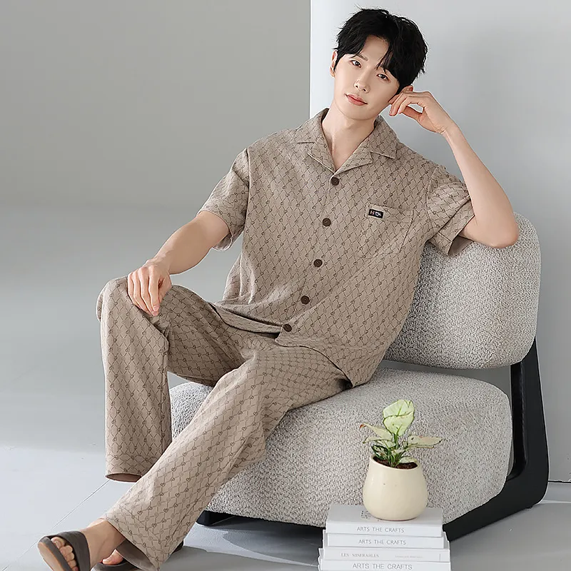 Mulong family Men Pajama Sets-2