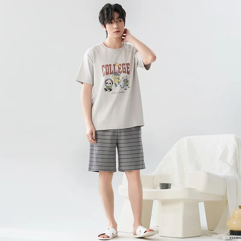 Mulong family Men Pajama Sets-2
