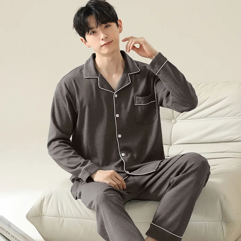 Mulong family Men Pajama Sets-3