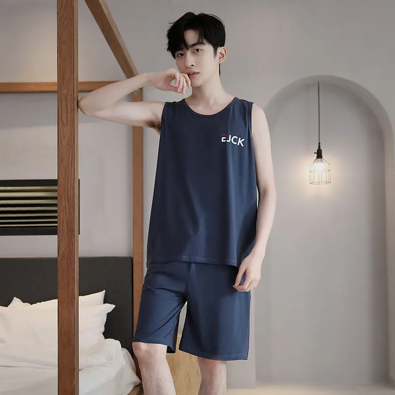 Mulong Family Pajama Set Men's Black-1