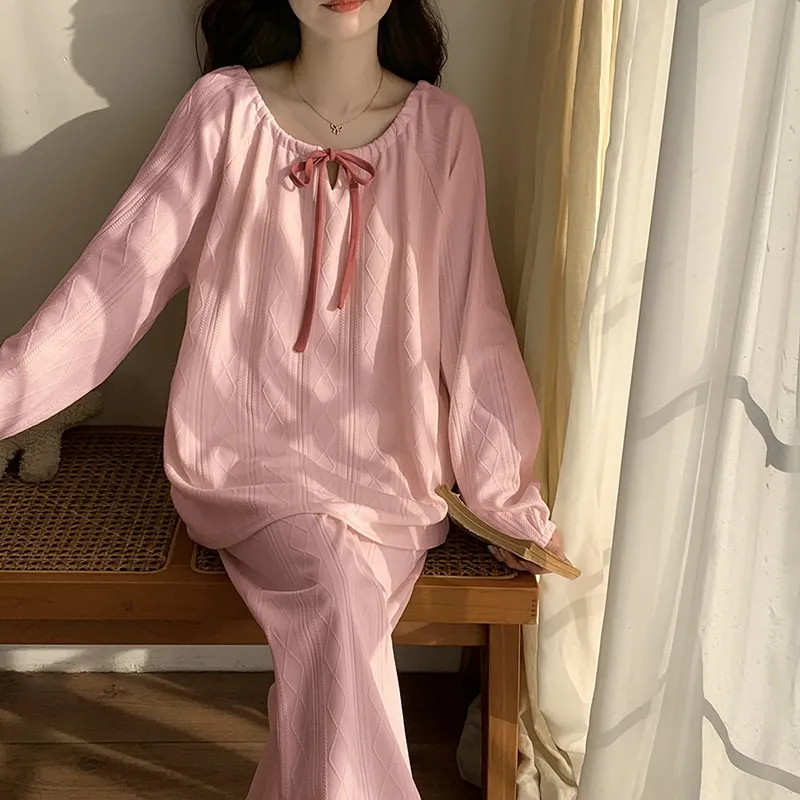 Mulong Family Pajama Set Women's Pink-5