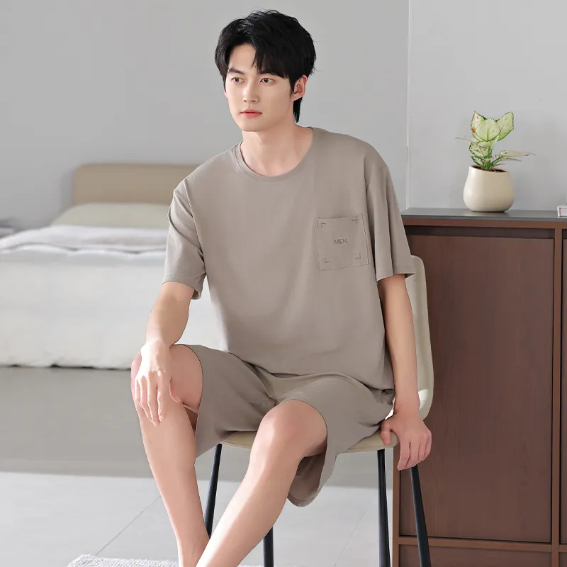 Mulong family Men Pajama Sets-3