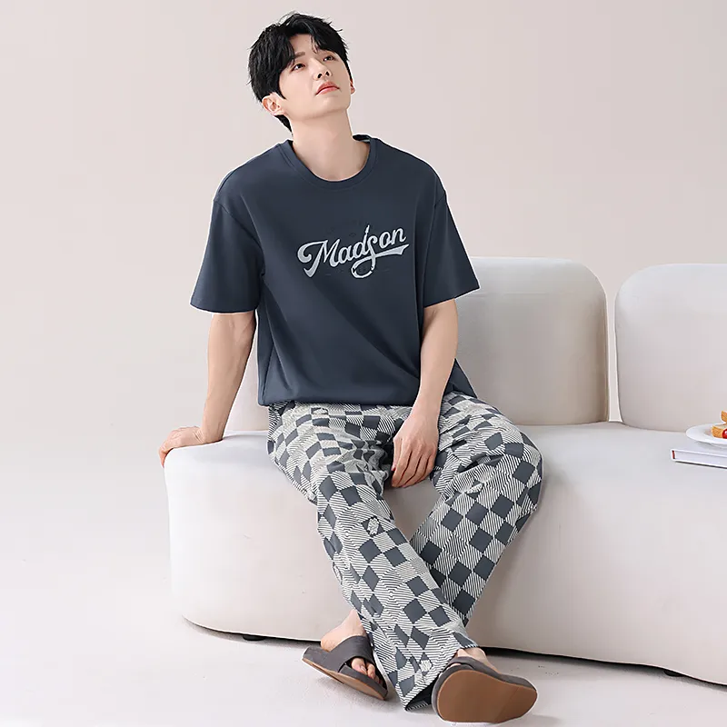 Mulong family Men Pajama Sets-4