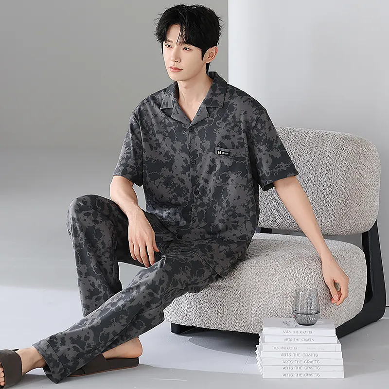 Mulong family Men Pajama Sets-1