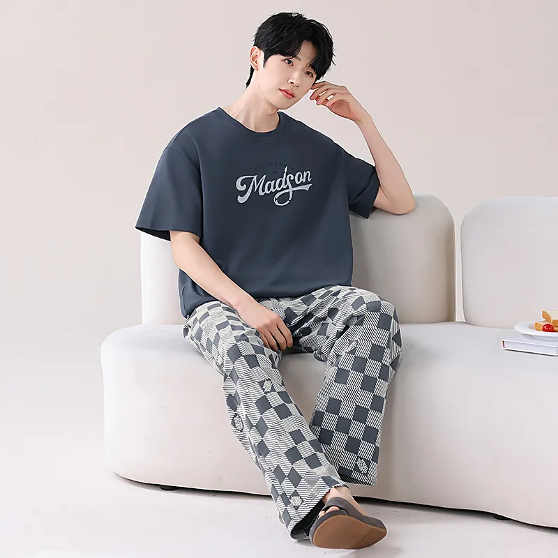 Mulong family Men Pajama Sets-3