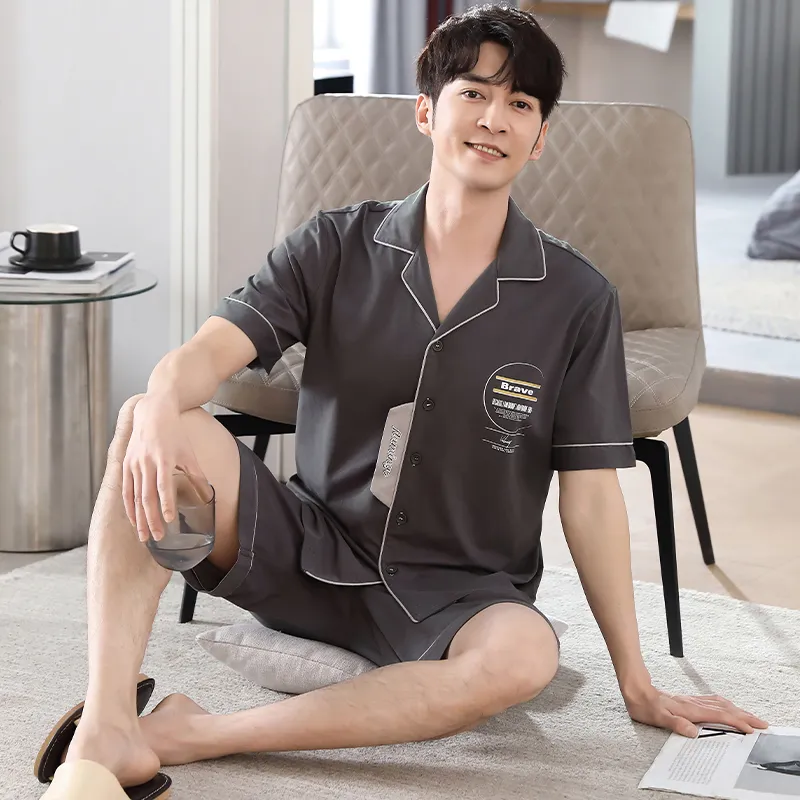 Mulong family Men Pajama Sets-4