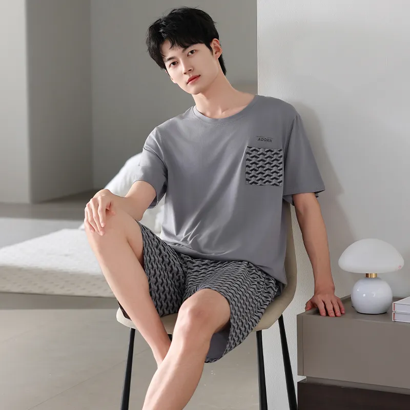 Mulong family Men Pajama Sets-1