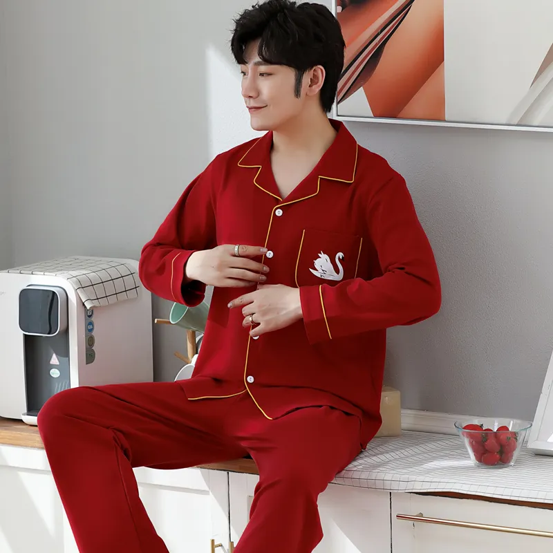 Mulong family Men Pajama Sets-1