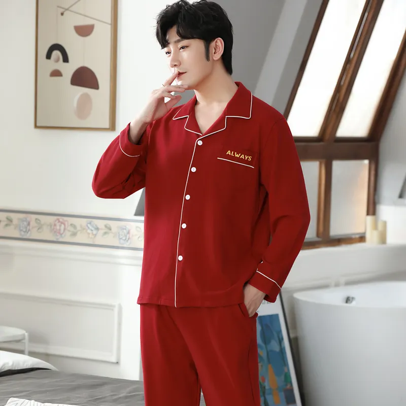 Mulong family Men Pajama Sets-4