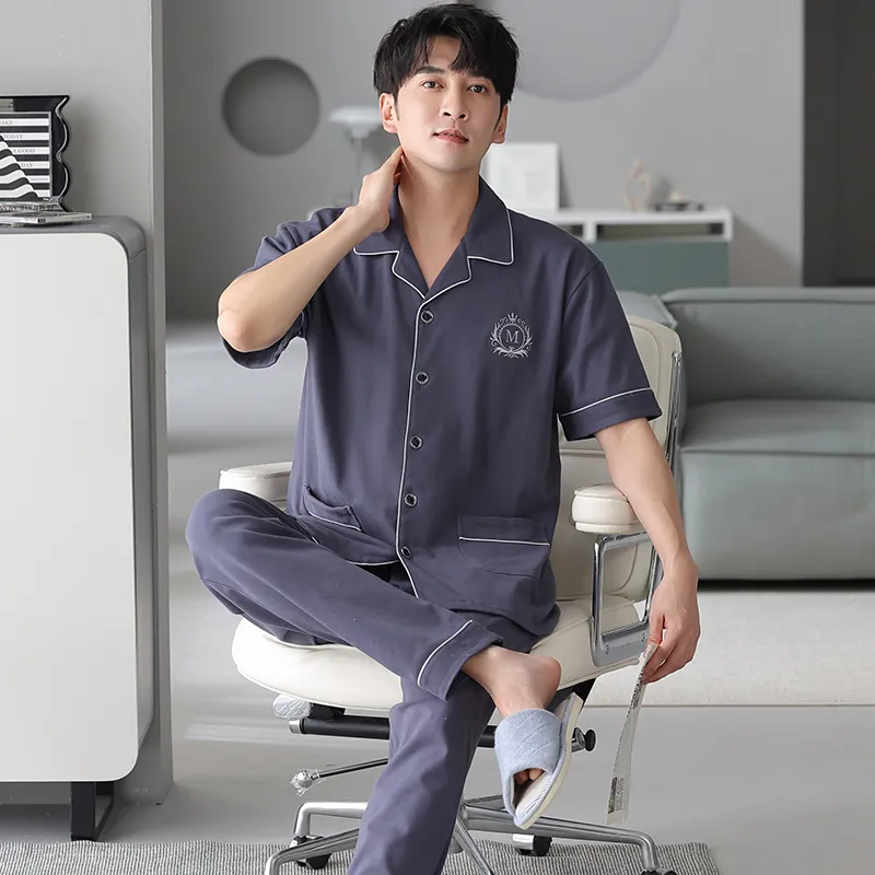 Mulong family Men Pajama Sets-1