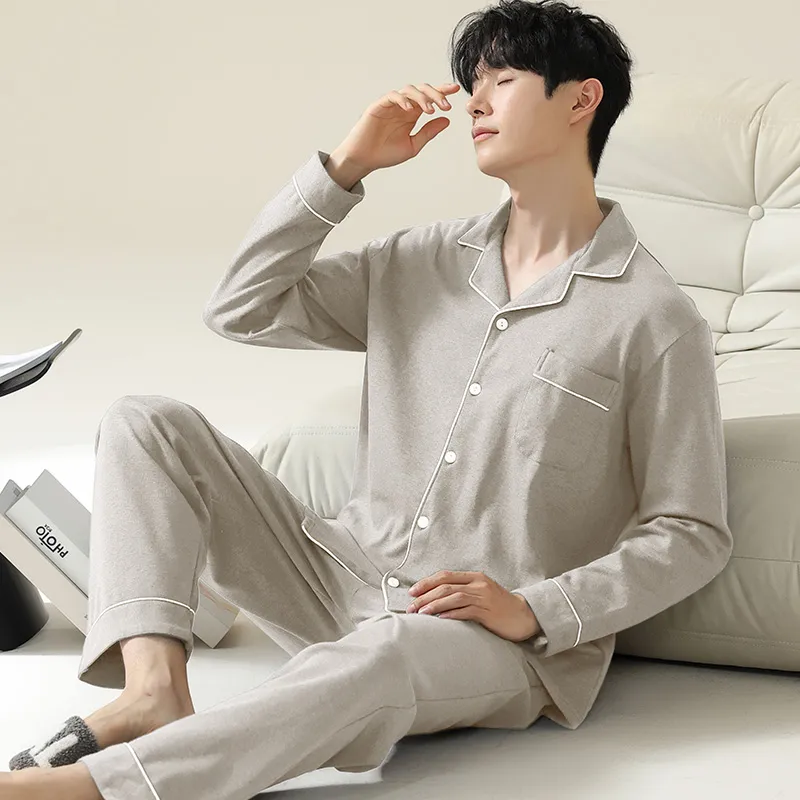 Mulong family Men Pajama Sets-2