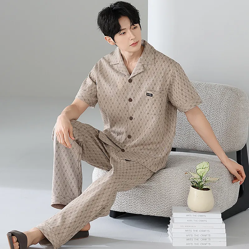 Mulong family Men Pajama Sets-1
