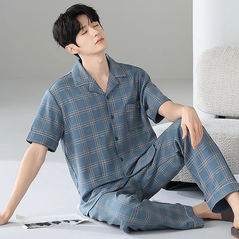 Mulong family Men Pajama Sets-4