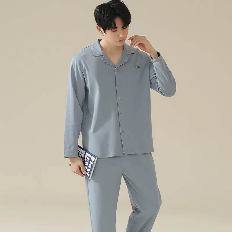 Mulong family Men Pajama Sets-3