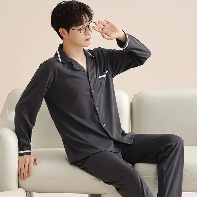 Mulong family Men Pajama Sets-1