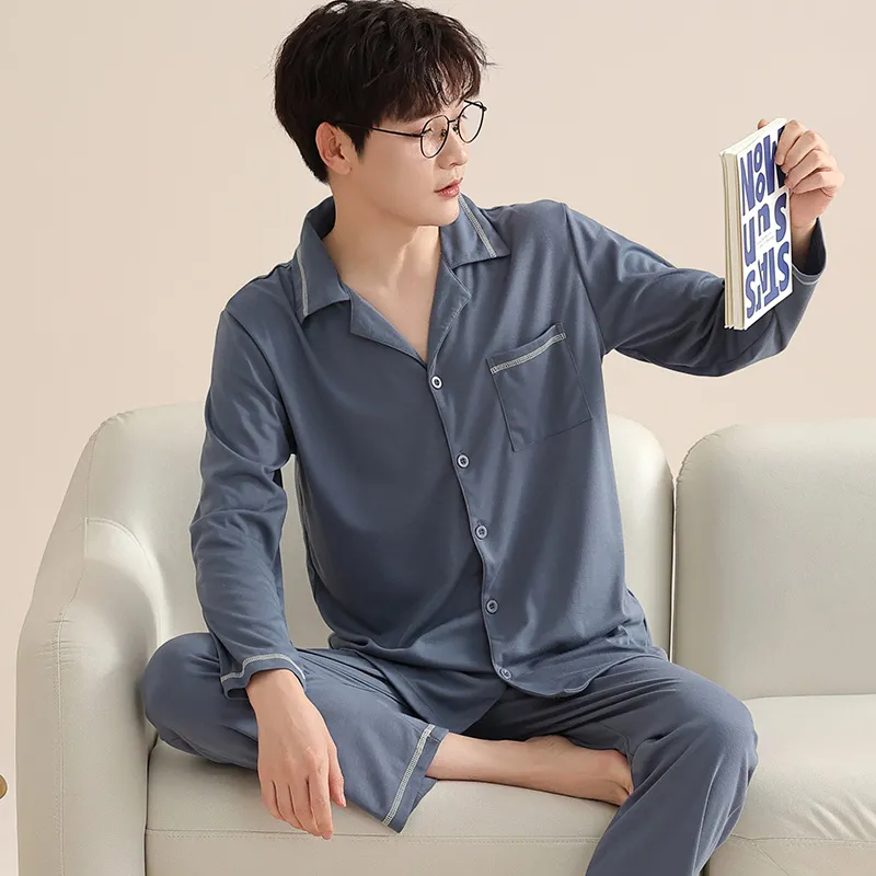 Mulong family Men Pajama Sets-4
