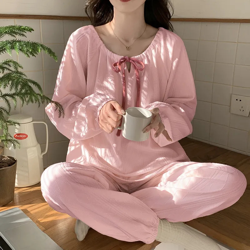 Mulong Family Pajama Set Women's Pink-4