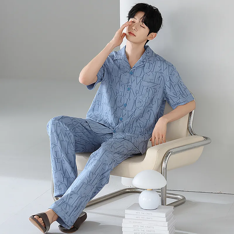 Mulong family Men Pajama Sets-2