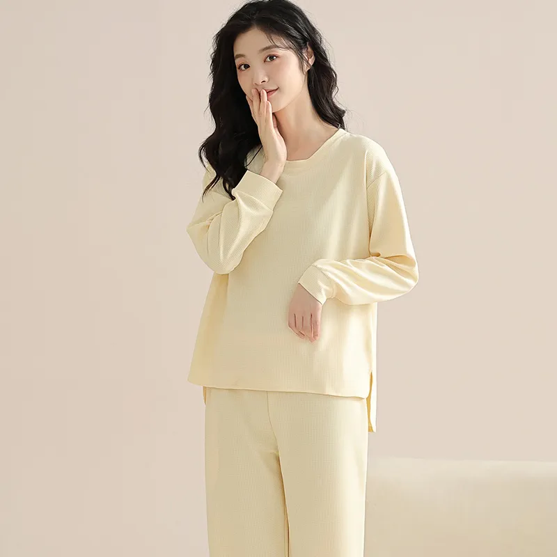 Mulong Family Pajama Set Spring Women's-2