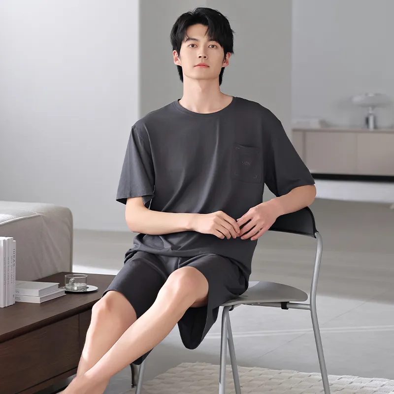 Mulong family Men Pajama Sets-1