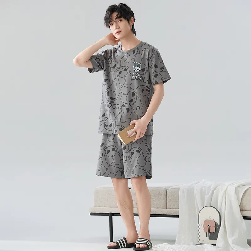 Mulong family Men Pajama Sets-4