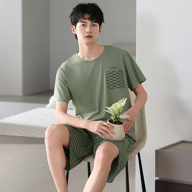 Mulong family Men Pajama Sets-1