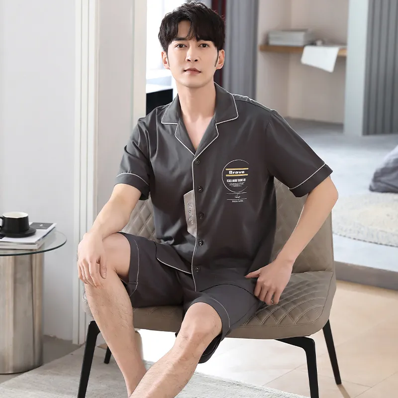 Mulong family Men Pajama Sets-3