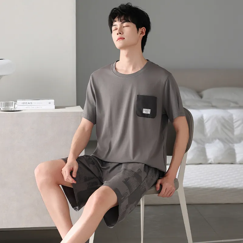 Mulong family Men Pajama Sets-3