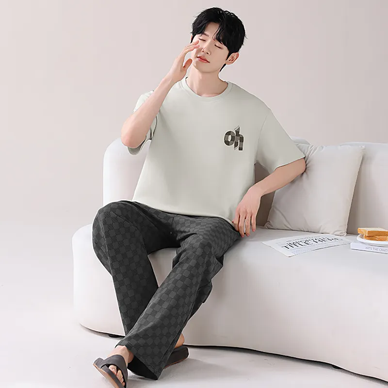 Mulong family Men Pajama Sets-4