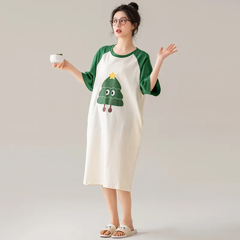 Mulong Family Nightgown Women's-4