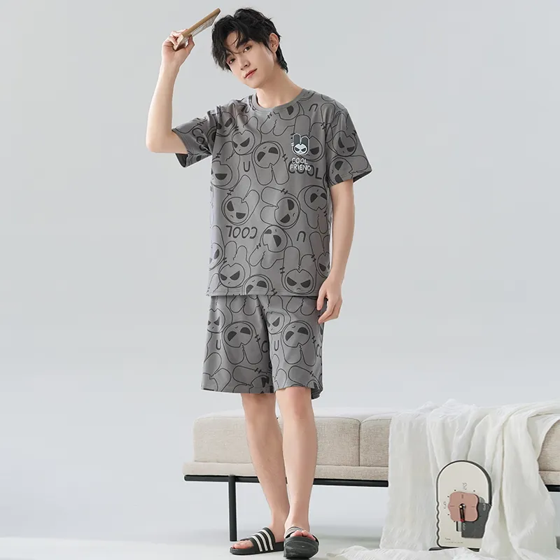 Mulong family Men Pajama Sets-3