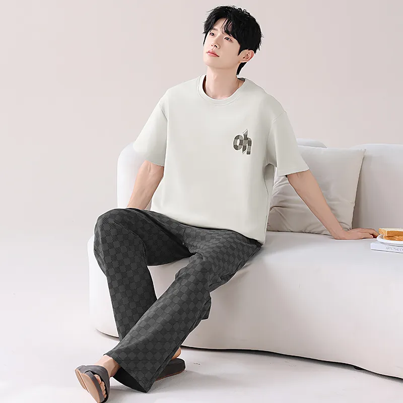 Mulong family Men Pajama Sets-1